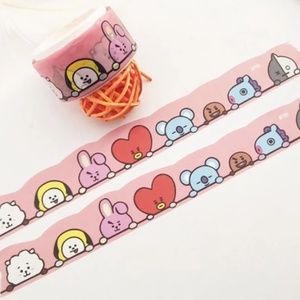 BT21 BTS Characters Washi Tape